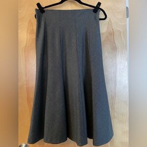 Michael Kors Charcoal A-Line Skirt